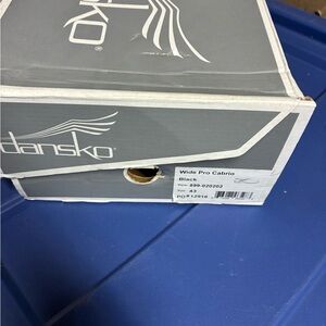 Dansko Wide Pro Cabrio Clogs - Sleek Black